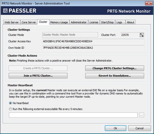 PRTG Server Administrator PRTG Server Administrator